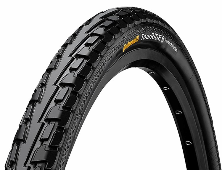 CONTINENTAL Ride Tour tire, 700 X 32 steel bead, black