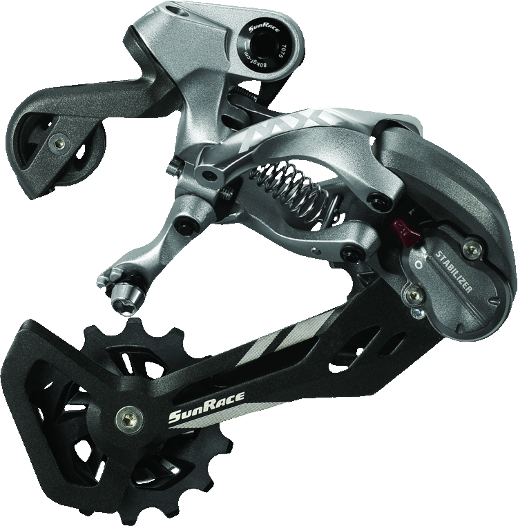 Dérailleur Sunrace RDMX60, 10/11/12 vitesses compatible, arrière