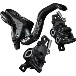 Magura Magura MT Trail Sport disc brake set black and silver.