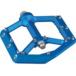 SPANK Pédale plate, montagne, SPIKE, BLEU