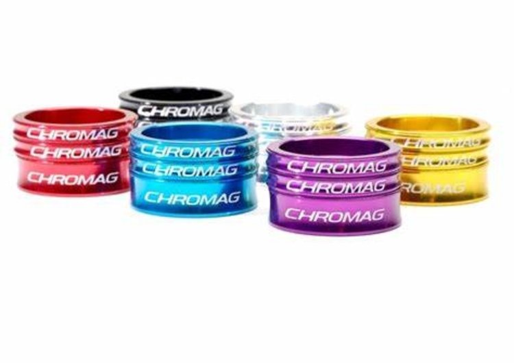 Chromag Espaceurs de jeu de direction, argent