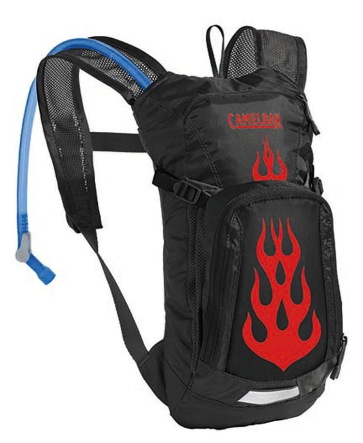 Camelbak Sac hydratation, MINI M.U.L.E. 50 OZ BLACK/FLAMES