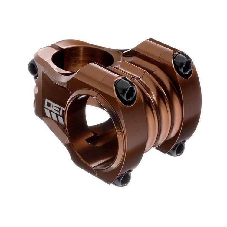 Deity Copperhead Stem, Diameter: 35mm, Length: 35mm, Steerer: 1-1/8'', 0°, Bronze