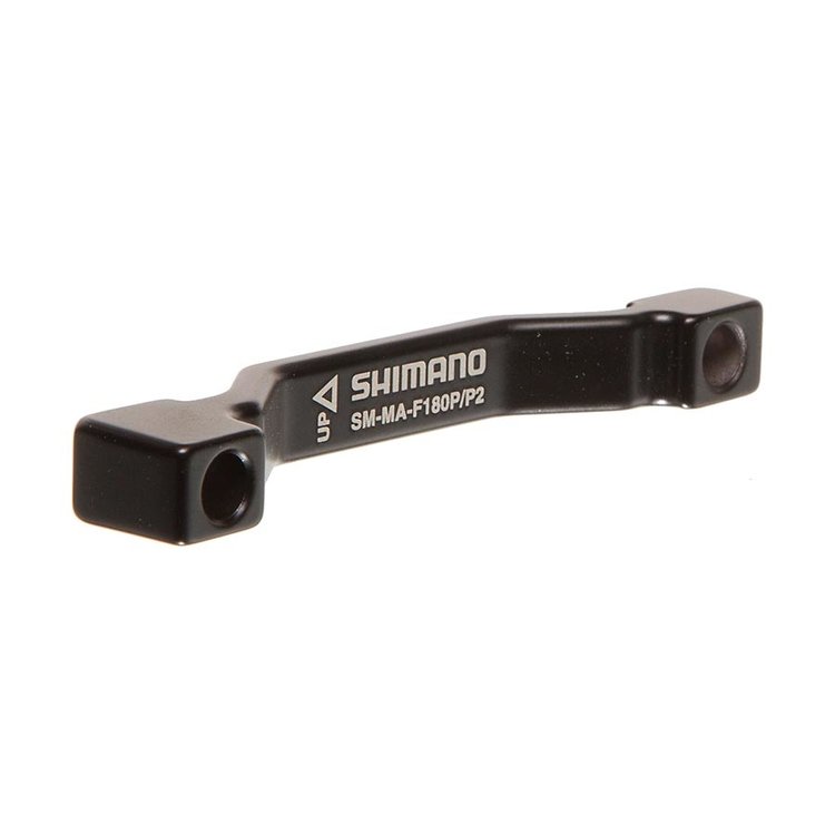Shimano, Adaptateur pour étrier Post Mount, Avant, Fourche Post Mount, Disque 180mm,  SM-MA-F180P/P2,