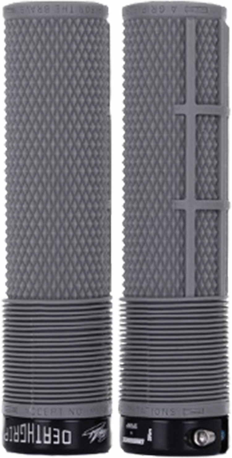 DMR Poignée Deathgrip -Flanc mince, gris