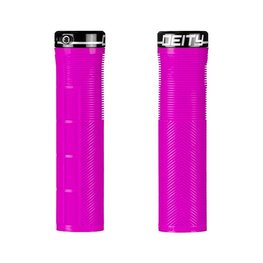 Deity Collar Handlebar grips, Knuckleduster, 132mm, Pink, Pair