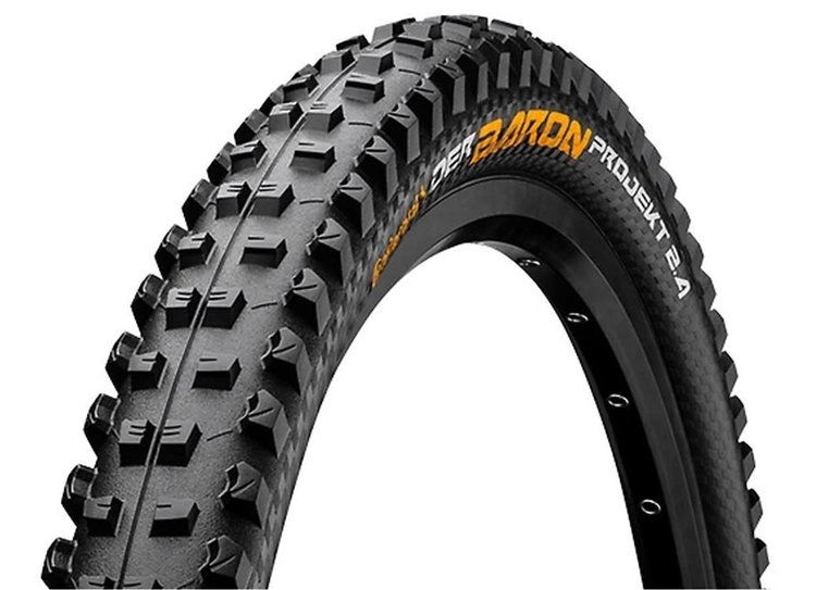 CONTINENTAL Der Baron 29 x 2.4, pliable, Projekt Protection, Pro Apex Black Chili