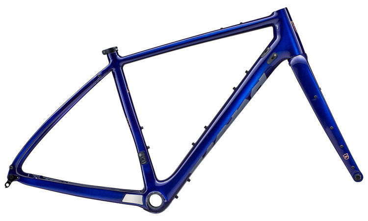 Libre  CRDL, 56cm, frame & fork, blue-purple, 2022