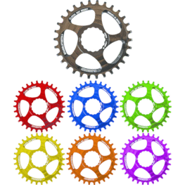 BLACKSPIRE Plateau 30t, Race Face Cinch, noir