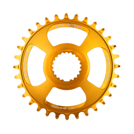 Burgtec Bottom bracket, Sram GXP, 3mm Boost Offset, 30T, GOLD