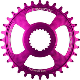 Burgtec Plateau de pédalier, Sram GXP, 3mm Boost Offset, 30T, Violet