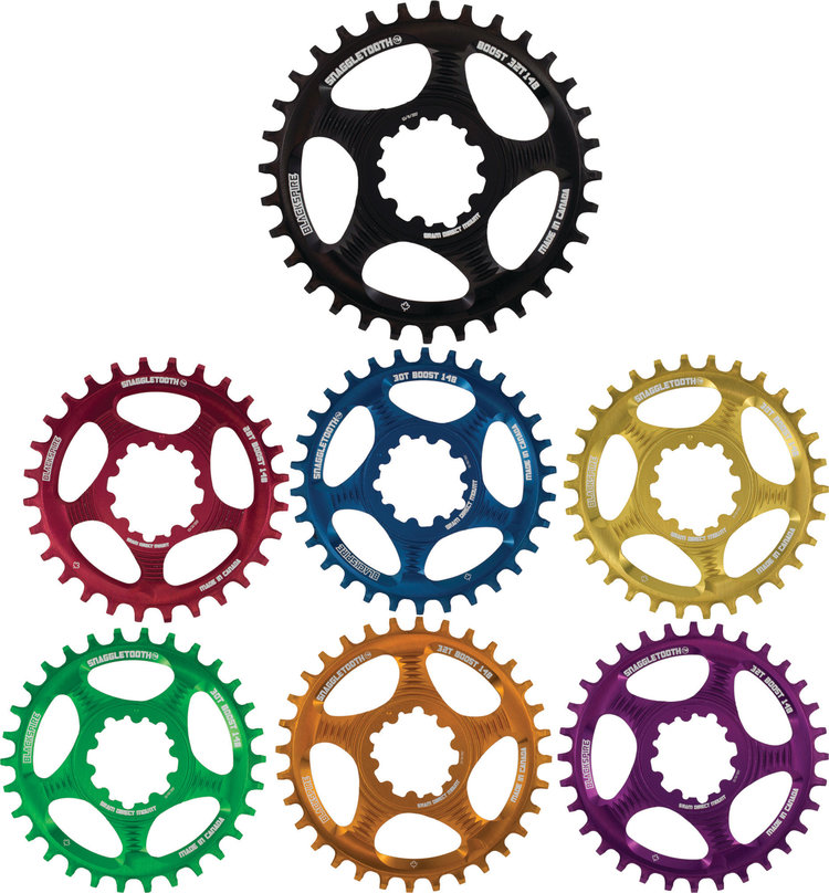 BLACKSPIRE Plateau montagne, pour Sram Boost, 3MM 30T bleu