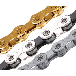KMC Chain X10, 10 speed, 116 links, gold