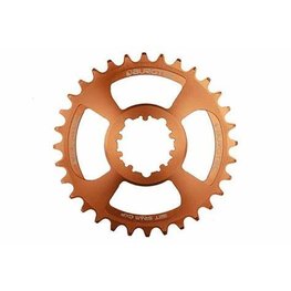 Burgtec Plateau de pédalier, Sram GXP, 3mm Boost Offset, 30T, Bronze