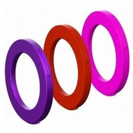 Magura 4 Piston Brake Caliper Rings, Purple/Red/Neon Pink (x4 of each colour)