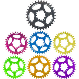 BLACKSPIRE Plateau Snaggletooth, direct mount Sram, déport 3mm, Boodt, 30T, Or