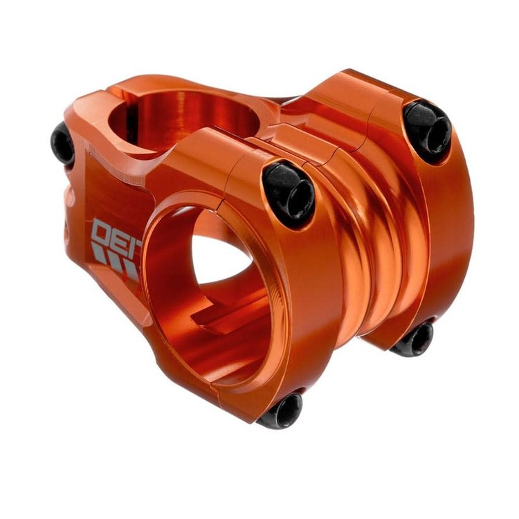 Deity Copperhead 35 stem, Diameter: 35mm, Length: 35mm, Steerer: 28.6mm, 0°, Orange
