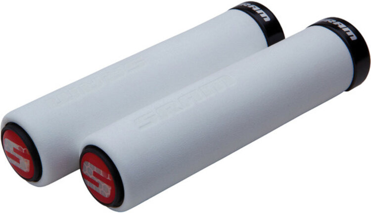 Sram Poignée en mousse, Lockon, 129mm Blanc