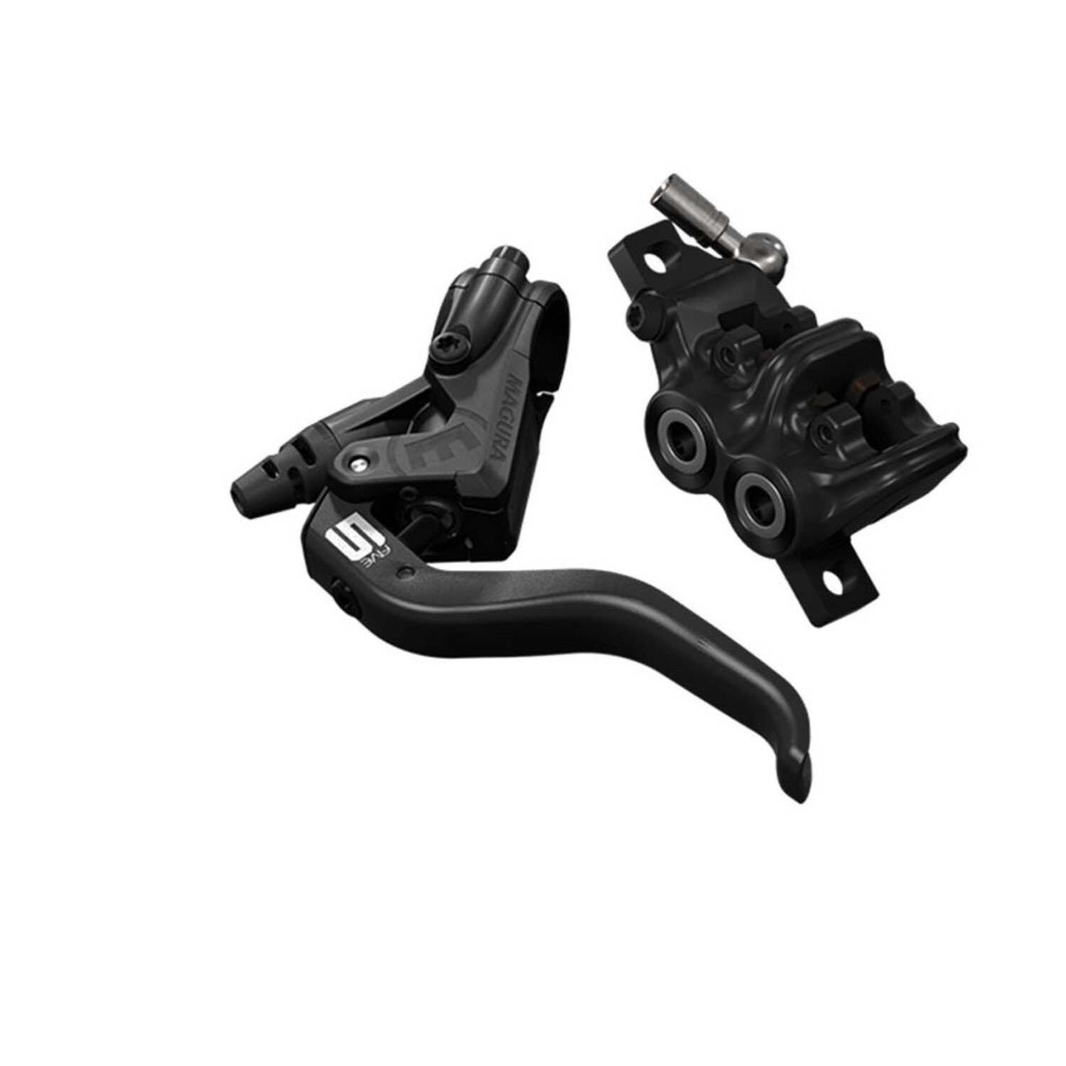 Magura MT5 Disc Brake and Lever - Front or Rear, Black