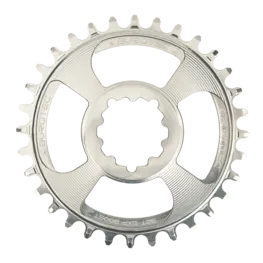 Burgtec Plateau de pédalier, Sram GXP, 3mm Boost Offset, 30T, argent