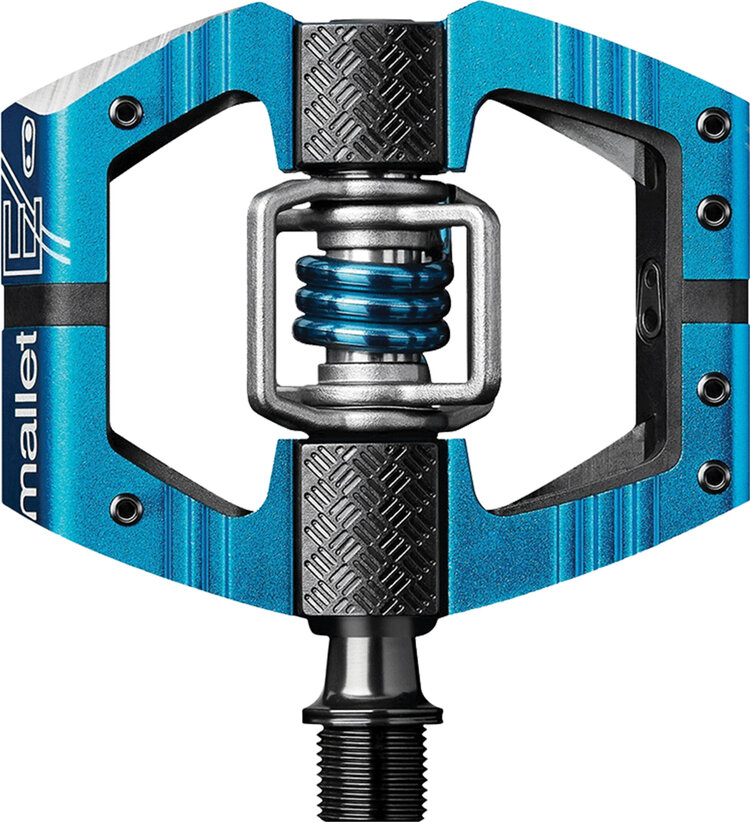CRANK BROTHERS Mallet E clipless pedals, blue