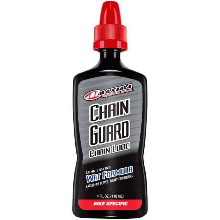 MAXIMA Chain Lubricant, Chain Guard, Wet Condition, 4OZ