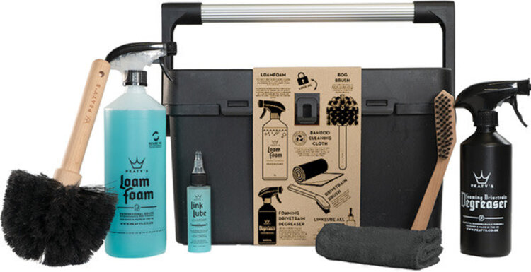 PEATYS Cleaning and lubricant kit with case.