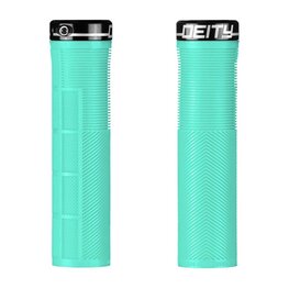 Deity Collar Handlebar grips, Knuckleduster, 132mm, Mint, Pair