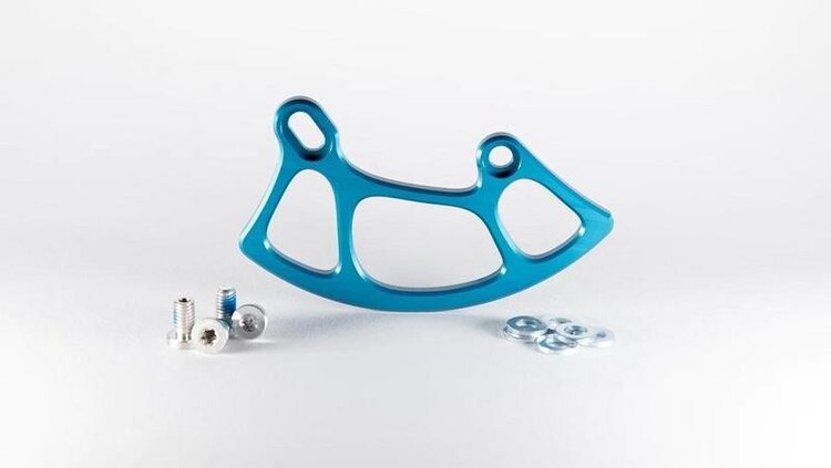 Oak Components Bashguard, 30 - 34t, ISCG 05, bleu