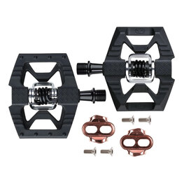 CRANK BROTHERS DOUBLESHOT 1 Hybrid Pedal, Black