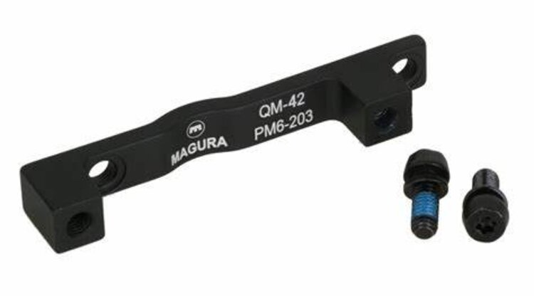 Magura Adaptateur d’étrier de frein Magura QM42, pour rotor de 203 mm avec supports PM 6"