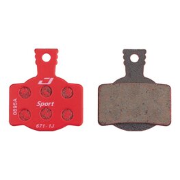 Disc Brake Pads, Shape: Magura MT4, MT8, Semi-Metallic, Pair