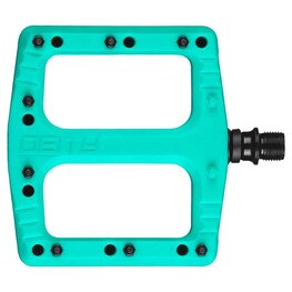 Deity Pédales plateformes Deity Deftrap,   , Corps en Nylon, Axe en Cr-Mo, Menthe, Paire