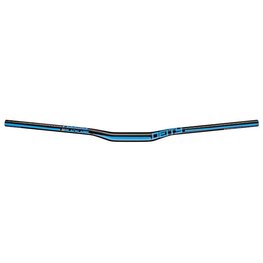 Deity Guidon en aluminium, Black Label 15, MTB, Diamètre 31.8mm, 800mm, "Élévation: 15mm, Turquoise