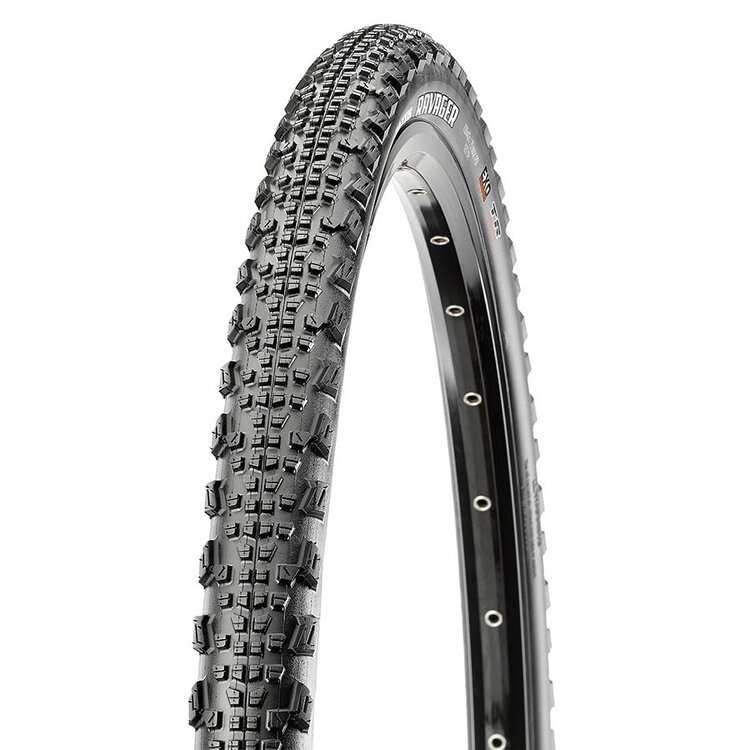 Maxxis Pneu Gravel, Ravager, 700 x 50C, Pliable, Tubeless Ready, Dual, EXO, 60TPI