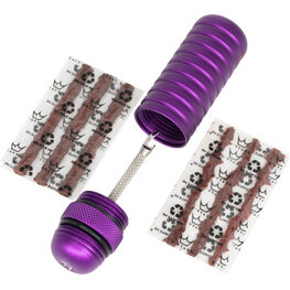 PEATYS Tubeless Puncture Patch Kit, Holshot, Purple.
