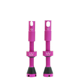 PEATYS Tubeless Valves, 42mm, Pink, 2-Pack