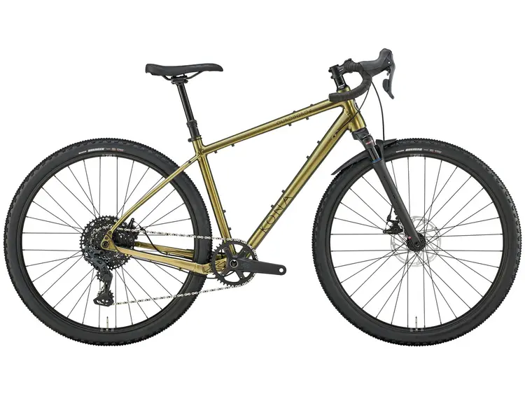 Kona bikes Ouroboros, 54cm, metallic olive.
