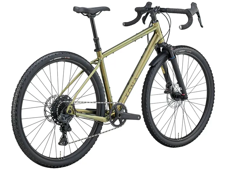 Kona bikes Ouroboros, 54cm, metallic olive.
