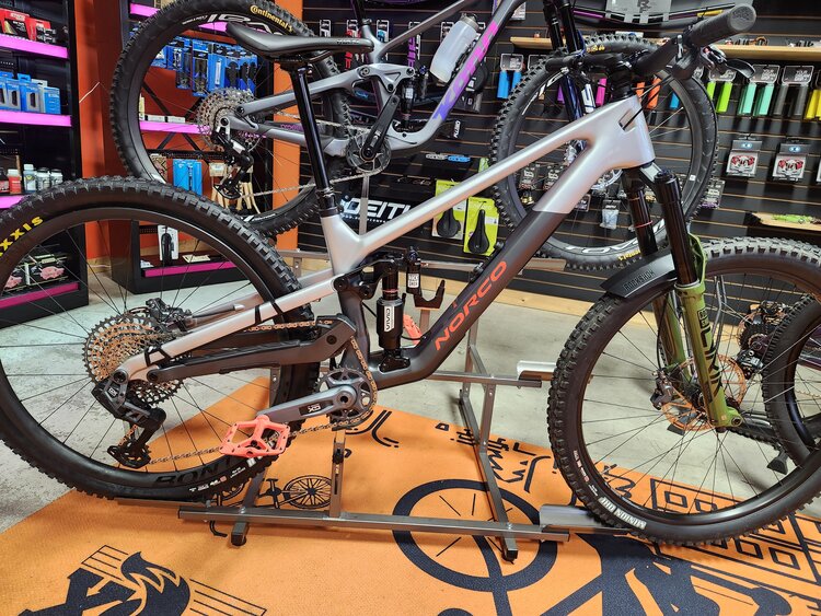 Norco Sight C, size 3 (medium), gray/silver (custom build)