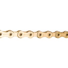 Sram PC XX1 chain, 12-speed, 126 links, Gold, with PowerLock