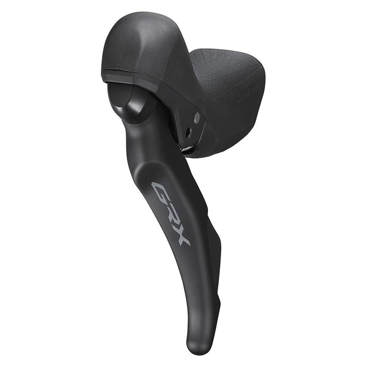 Road brake-speed combined lever, GRX ST-RX600, 2-speed (left), Black