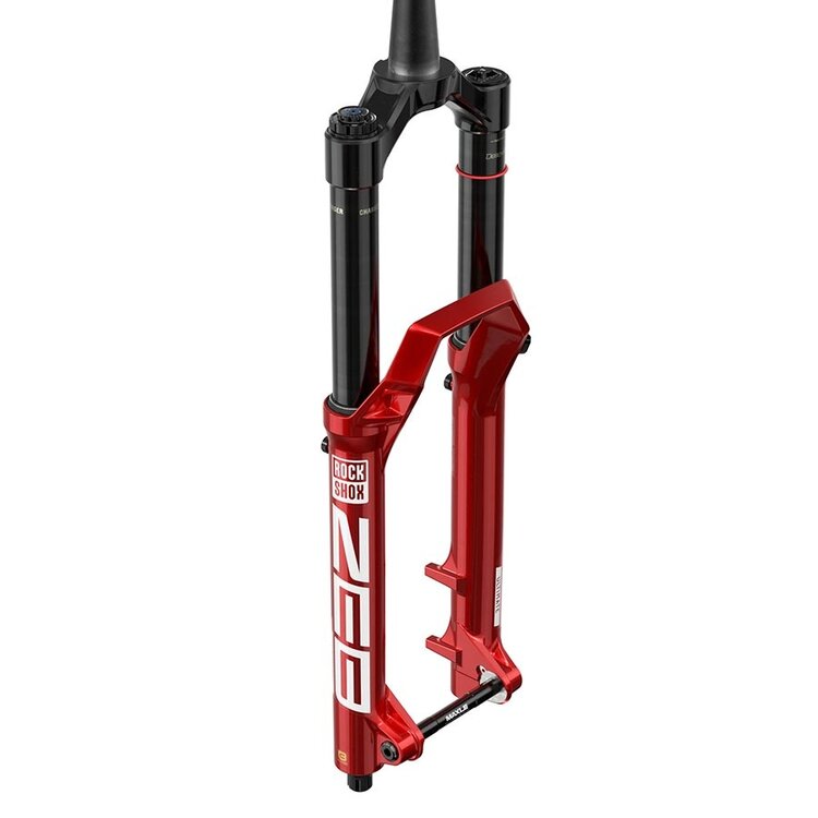 RockShox Fourche Rock Shox ZEB Ultimate A3, 29'', DebonAir+ W/ButterCups, 160mm, 1-1/8''-1.5'', 15x110mm TA, Déport: 44mm, Rouge