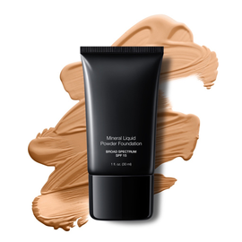 Foundation Natural Beige Liquid Mineral Powder Foundation