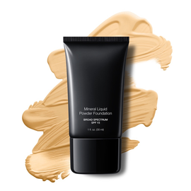 Foundation Vanilla Cream Liquid Mineral Powder Foundation