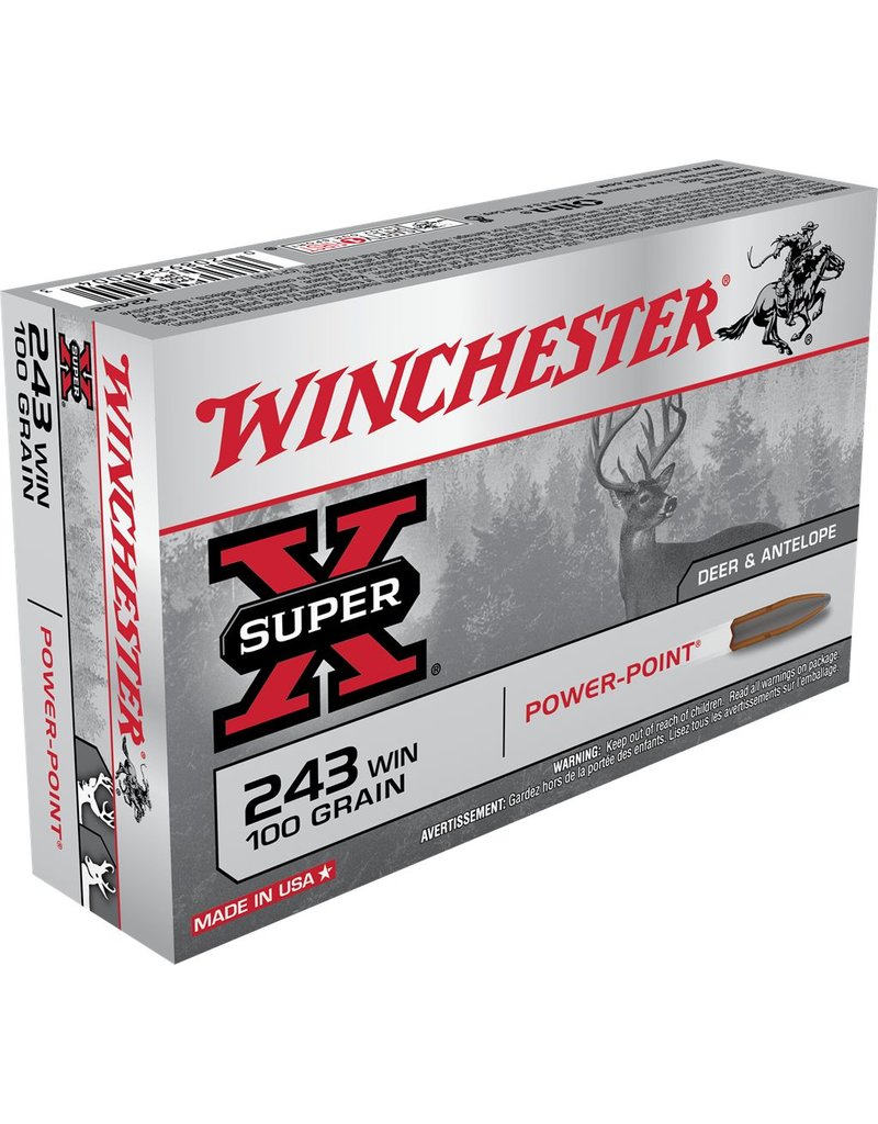 Winchester Winchester 243 Win 100gr Super X Power Point (X2432)