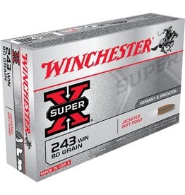 Winchester Winchester 243 Win 80gr JSP (X2431)