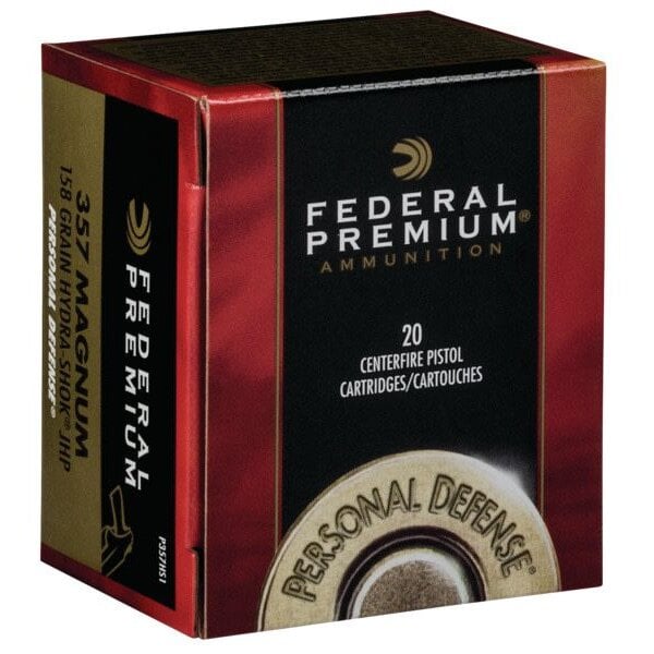 Federal Premium 357 Mag Hydra-Shok JHP — Eagle Firearms