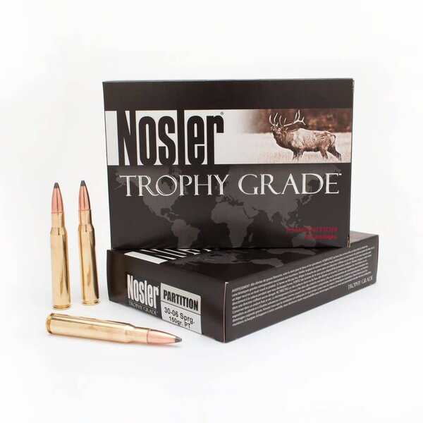 Nosler Trophy Grade 30-06 SPRG 150gr Partition (60055) — Eagle Firearms