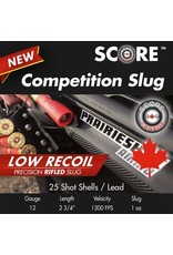 Score Score 12GA Slug Low Recoil 1300fps 2.75" 1oz (12SLGLOW)